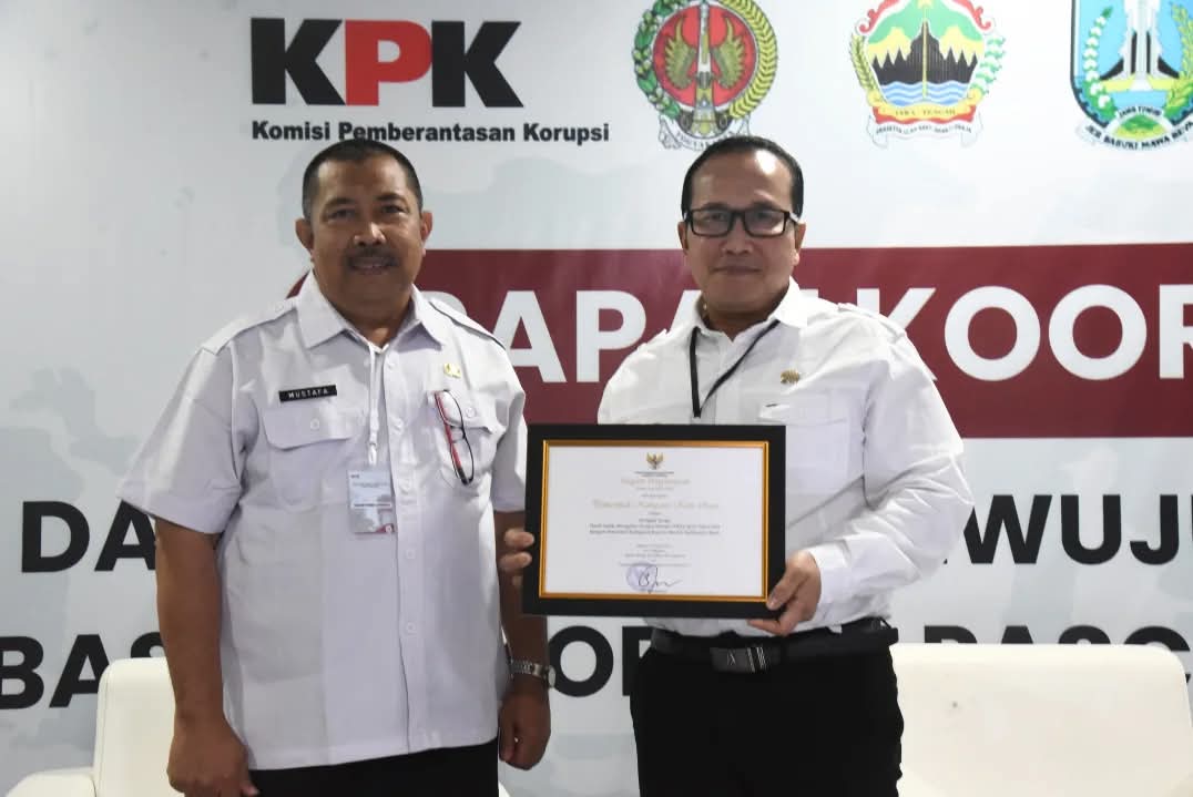 Pemkab Kubu Raya Raih Penghargaan KPK RI
