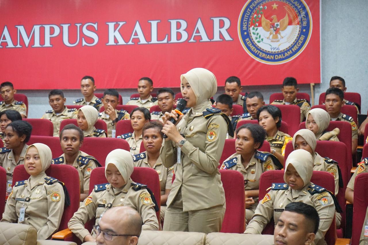 Praja IPDN Antusias Sambut Ajakan Windy Siapkan Diri Menuju Gema Emas 2045