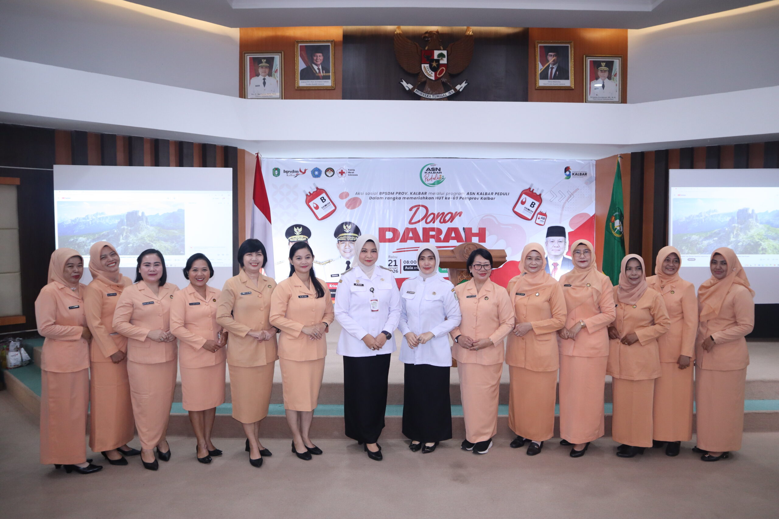 ASN Kalbar Peduli: BPSDM Kalbar Gelar Aksi Donor Darah untuk Kemanusiaan
