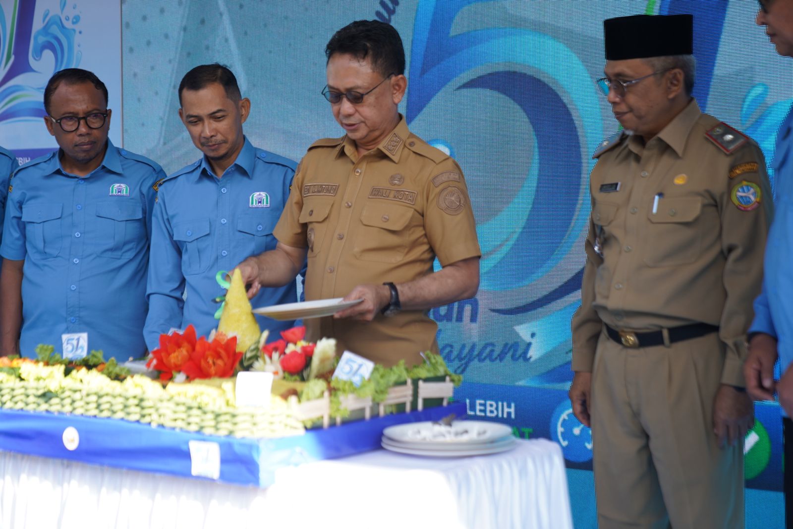 HUT ke 51 Perumda Tirta Khatulistiwa, Wali Kota: Tingkatkan Kualitas Layanan