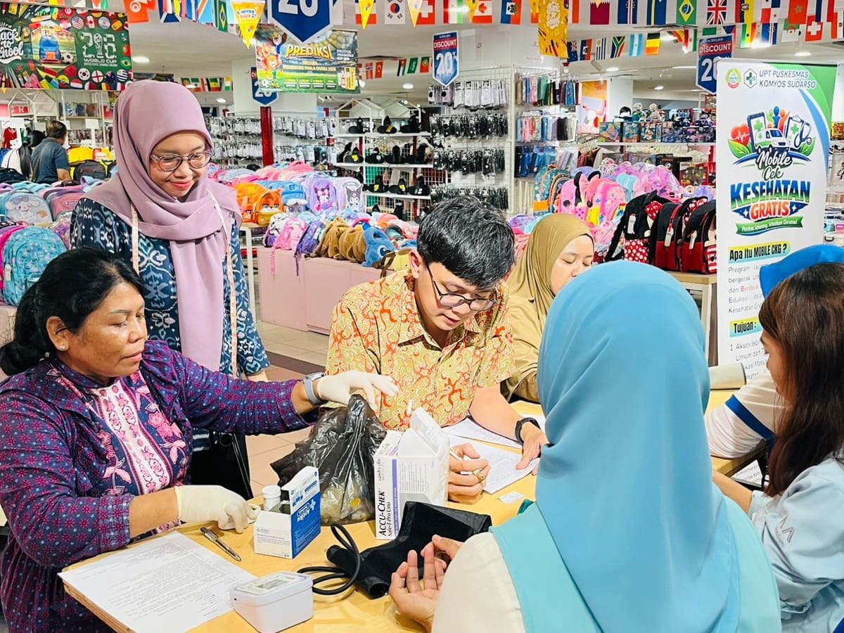 Dinas Kesehatan Kota Pontianak meluncurkan Mobile Cek Kesehatan Gratis (Mobile CKG)