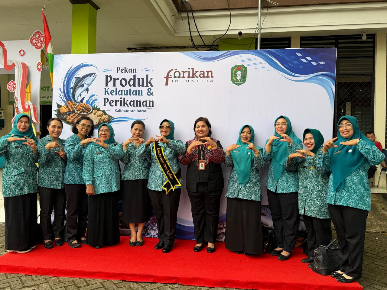 Erlina Norsan Ajak Warga Kalbar Manfaatkan Pekarangan untuk Budidaya Ikan