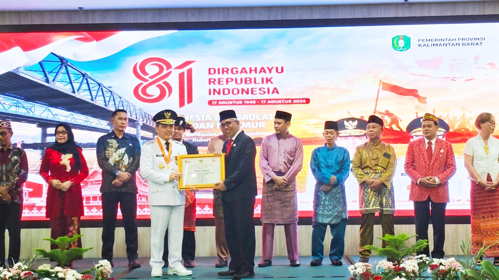 Pontianak Raih Tiga Penghargaan di HUT ke-81 RI, Edi Kamtono Minta Pelayanan Publik Terus Ditingkatkan