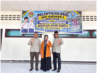Komunitas One Voice Resmi Dilantik, SMP Harapan 3 Cegah Cyberbullying