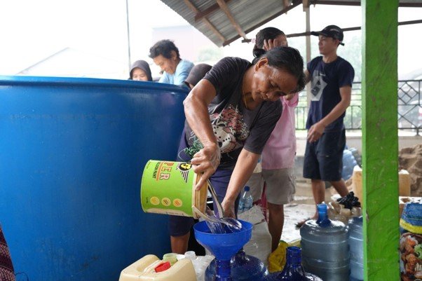 KIPP dan BPBD Kayong Utara Perkuat Distribusi Air Bersih di Tengah Kekeringan